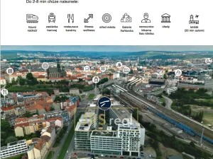 Pronájem kanceláře, Brno, Nové sady, 160 m2