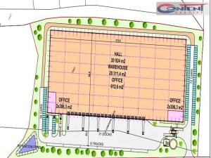 Pronájem skladu, Jindřichův Hradec - Jindřichův Hradec III, Jiráskovo předměstí, 20311 m2