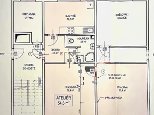 Prodej bytu 2+1, Jablonec nad Nisou, Mechová, 55 m2