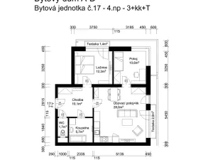 Prodej bytu 3+kk, Lanškroun, Vančurova, 75 m2