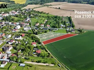 Prodej pozemku pro bydlení, Lazníky, 2100 m2