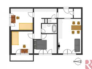 Prodej bytu 3+1, Praha - Záběhlice, Narcisová, 77 m2