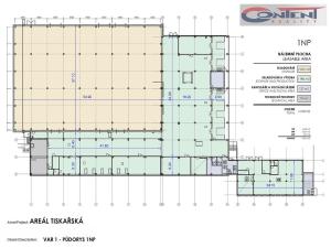 Pronájem skladu, Praha - Malešice, Tiskařská, 2035 m2