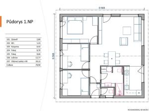 Prodej rodinného domu, Mcely, 79 m2