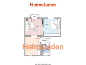 Pronájem bytu 2+1, Hlučín, Krátká, 48 m2