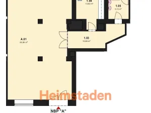 Pronájem obchodního prostoru, Ostrava - Poruba, 17. listopadu, 126 m2