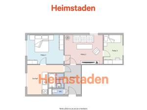 Pronájem bytu 3+1, Horní Suchá, Zelená, 57 m2