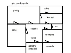 Prodej bytu 3+kk, Děčín, Sládkova, 102 m2