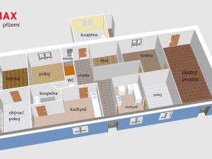 Prodej rodinného domu, Teplice nad Metují - Dolní Teplice, Nádražní, 239 m2