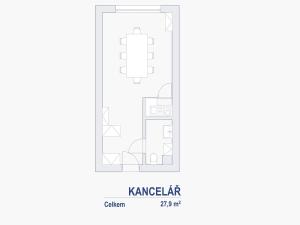 Prodej kanceláře, Křinec - Zábrdovice, 28 m2