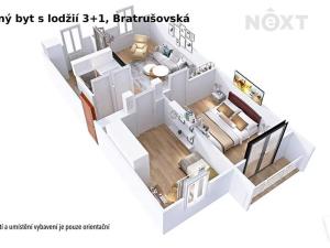 Prodej bytu 3+1, Šumperk, Bratrušovská, 68 m2