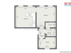 Prodej bytu 1+1, Karlovy Vary - Stará Role, Jabloňová, 49 m2