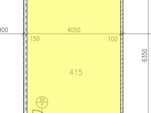 Pronájem kanceláře, Zlín, Kvítková, 31 m2