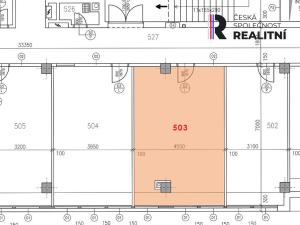 Pronájem kanceláře, Zlín, Kvítková, 18 m2