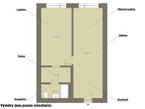 Prodej bytu 2+kk, Praha - Chodov, Čenětická, 47 m2