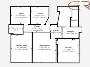 Prodej bytu 6+kk a větší, Jablonec nad Nisou, Prosečská, 186 m2