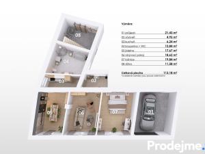 Prodej rodinného domu, Nové Syrovice, 92 m2