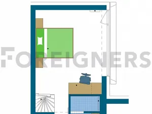 Pronájem bytu 2+kk, Brno, Dornych, 49 m2