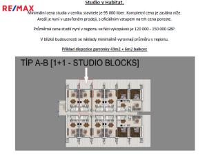 Prodej bytu 1+1, 30 km od města Kyrenia,Kypr, 67 m2