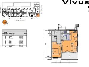 Pronájem bytu 2+kk, Praha - Libeň, Kurta Konráda, 66 m2