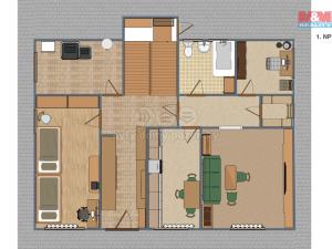 Prodej rodinného domu, Sázava - Černé Budy, Pod Horizontem, 170 m2