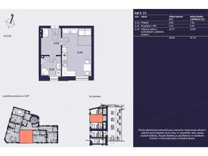 Prodej bytu 1+kk, Kralupy nad Vltavou, S. K. Neumanna, 35 m2