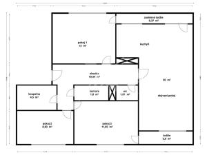 Prodej bytu 4+kk, Praha - Horní Měcholupy, Dýšinská, 103 m2