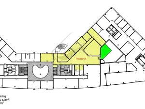 Pronájem kanceláře, Praha - Libeň, Českomoravská, 473 m2