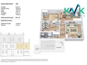 Prodej bytu 3+1, Karlovy Vary, U Trati, 83 m2