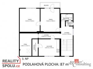 Prodej rodinného domu, Ivančice, Krumlovská, 272 m2