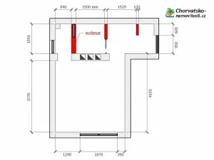 Prodej bytu 1+kk, Pula, Chorvatsko, 21 m2