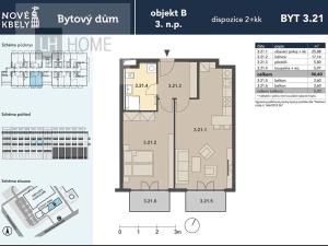 Prodej bytu 2+kk, Praha - Vysočany, 56 m2