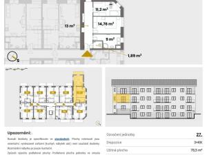 Prodej bytu 3+kk, Rostěnice-Zvonovice - Rostěnice, 83 m2