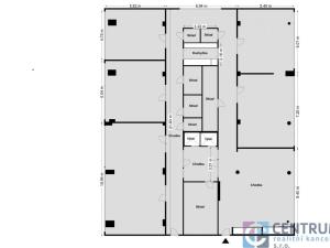 Pronájem kanceláře, Praha - Holešovice, U Pergamenky, 400 m2