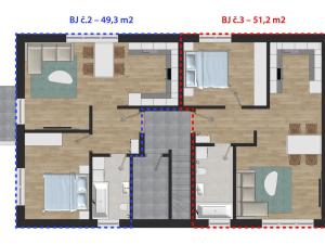 Prodej bytu 2+kk, Pravlov, 49 m2