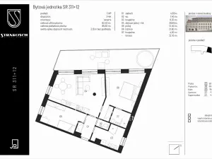 Prodej bytu 3+kk, Kutná Hora, Pod Valy, 86 m2