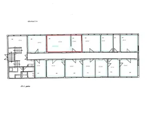 Pronájem kanceláře, Praha - Košíře, Naskové, 54 m2