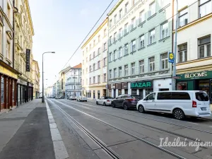 Pronájem bytu 2+kk, Praha - Žižkov, Seifertova, 46 m2