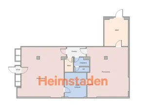 Pronájem obchodního prostoru, Karviná - Nové Město, Čapkova, 143 m2