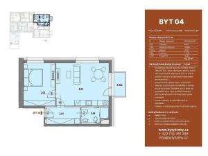 Prodej bytu 2+kk, Přelouč, 49 m2