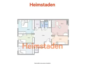 Pronájem bytu 4+1, Ostrava - Poruba, Havanská, 88 m2