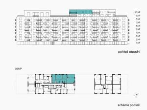 Prodej bytu 4+kk, Praha - Vysočany, Kolbenova, 121 m2