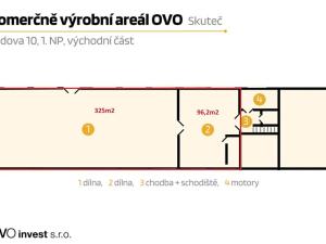 Pronájem skladu, Skuteč, Husova, 421 m2