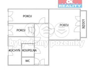 Prodej bytu 3+1, Havířov - Podlesí, Škroupova, 63 m2