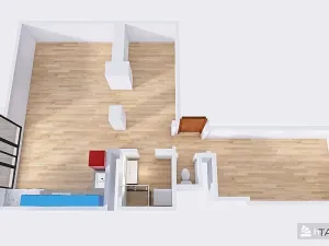 Pronájem bytu 2+kk, Praha - Bubeneč, Národní obrany, 65 m2