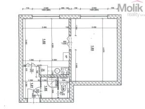 Prodej bytu 1+1, Duchcov, Osecká, 35 m2