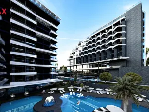 Prodej bytu 1+1, Avsallar,Turecko, 44 m2