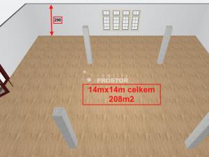 Pronájem výrobních prostor, Jirny, Tovární, 784 m2