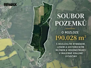 Prodej rybníku, Čejov - Hadina, 190028 m2