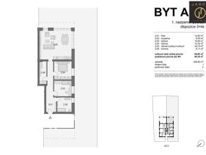 Prodej bytu 3+kk, Trutnov, Na Dílech, 90 m2